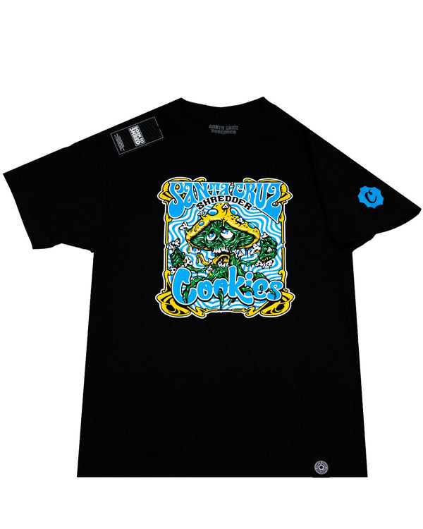 Black-scsXcookies-tshirt-