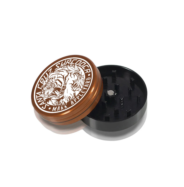 Aluminum 2 Piece Large Signature Series Herb Grinders - Santa Cruz