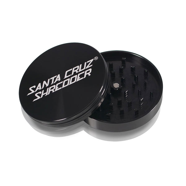 Aluminum 2 Piece Jumbo Herb Grinders - Santa Cruz Shredder Retail