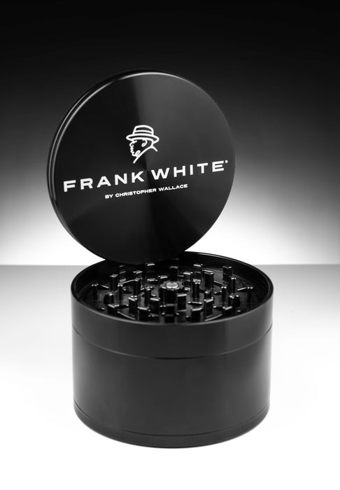 Frank White Jumbo 4-piece Black Shredder