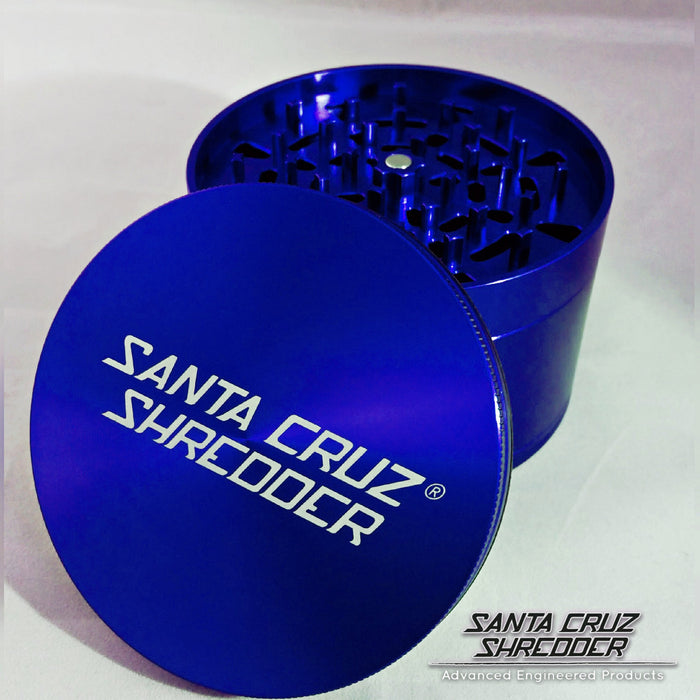 Jumbo 4-piece Blue Shredder