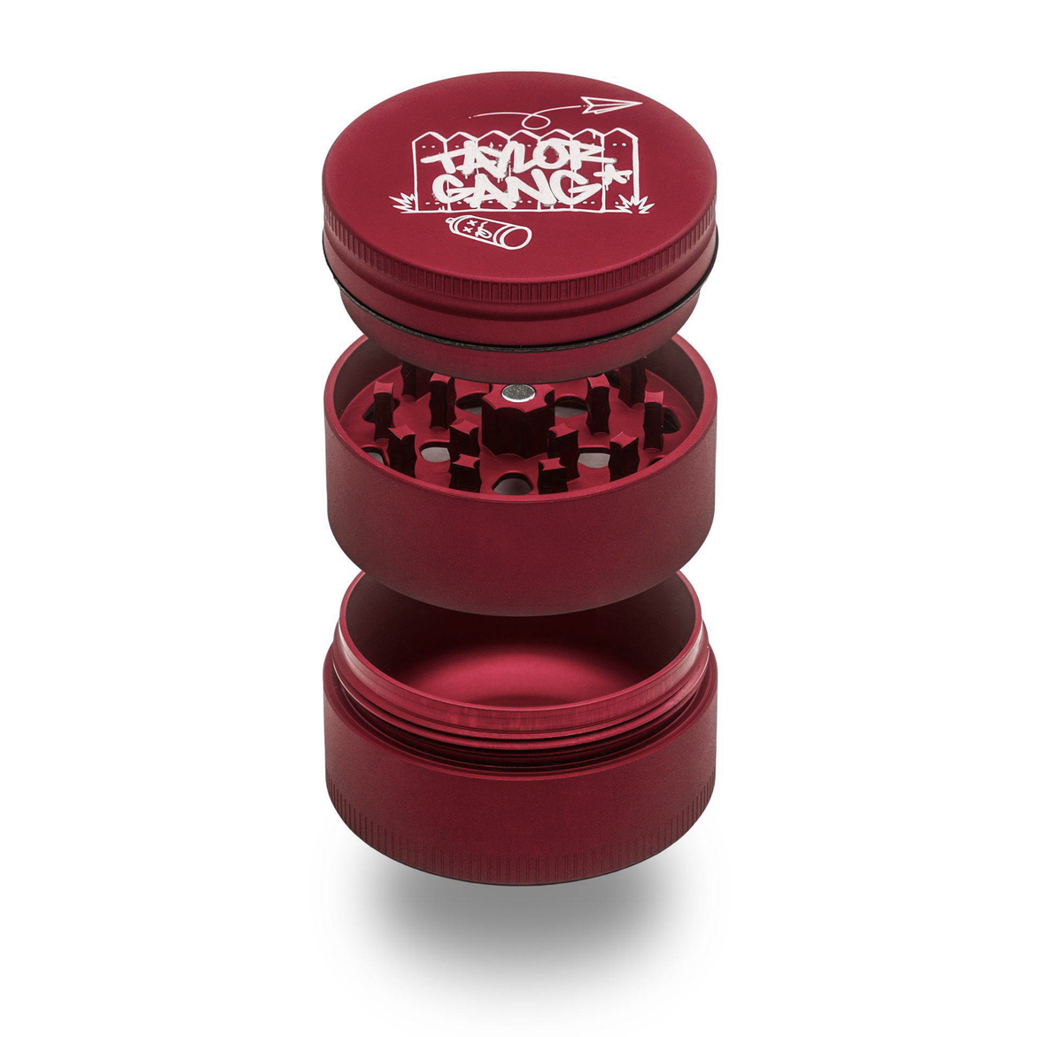 Aluminum 3 Piece Medium "TGOD" Grinders - Santa Cruz Shredder Retail
