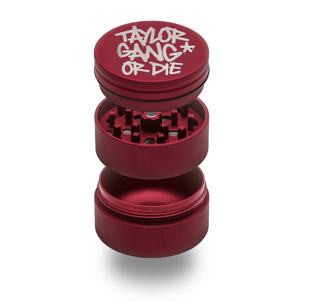 Aluminum 3 Piece Medium "TGOD" Grinders - Santa Cruz Shredder Retail