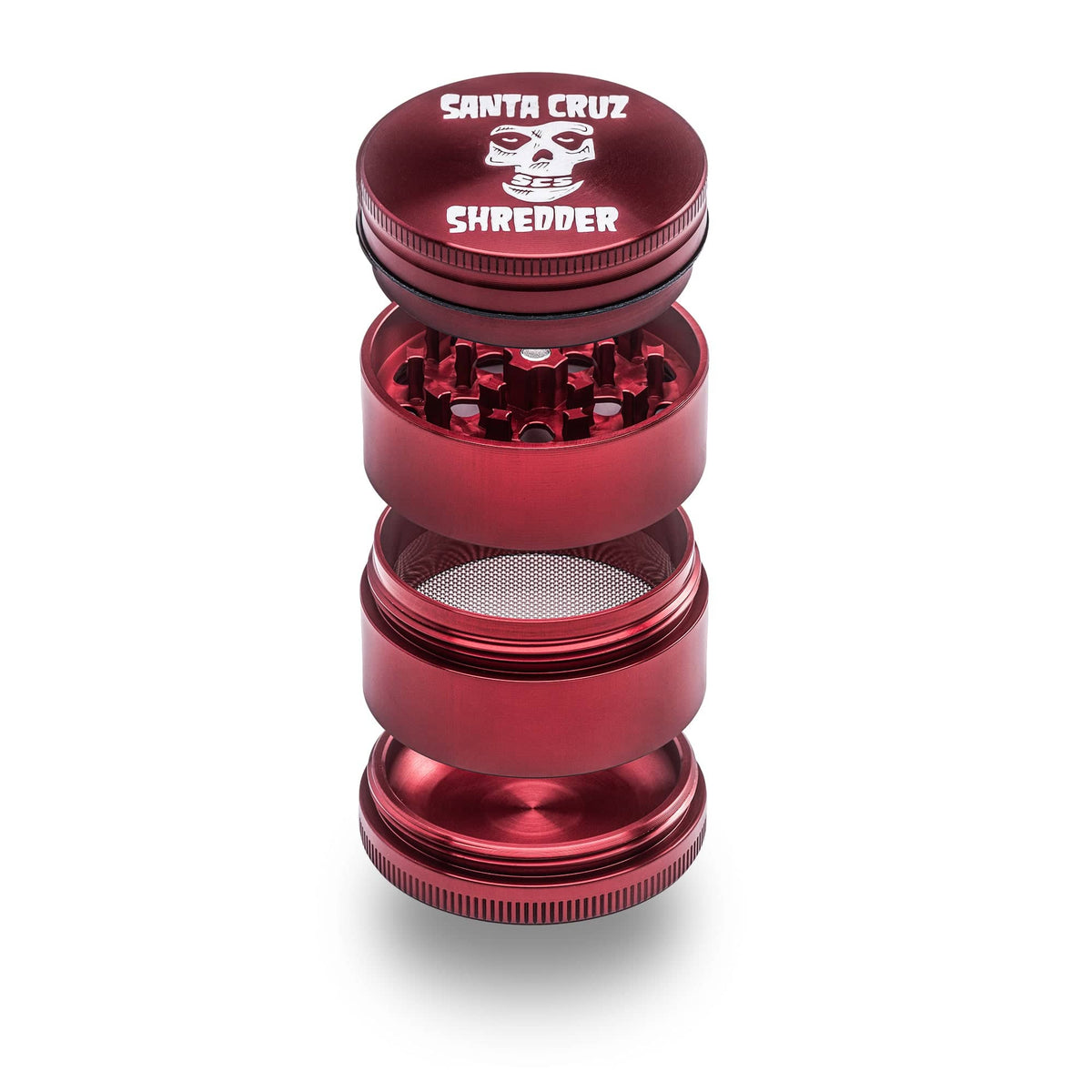 Aluminum 4 Piece Medium &quot;Skull&quot; Grinders