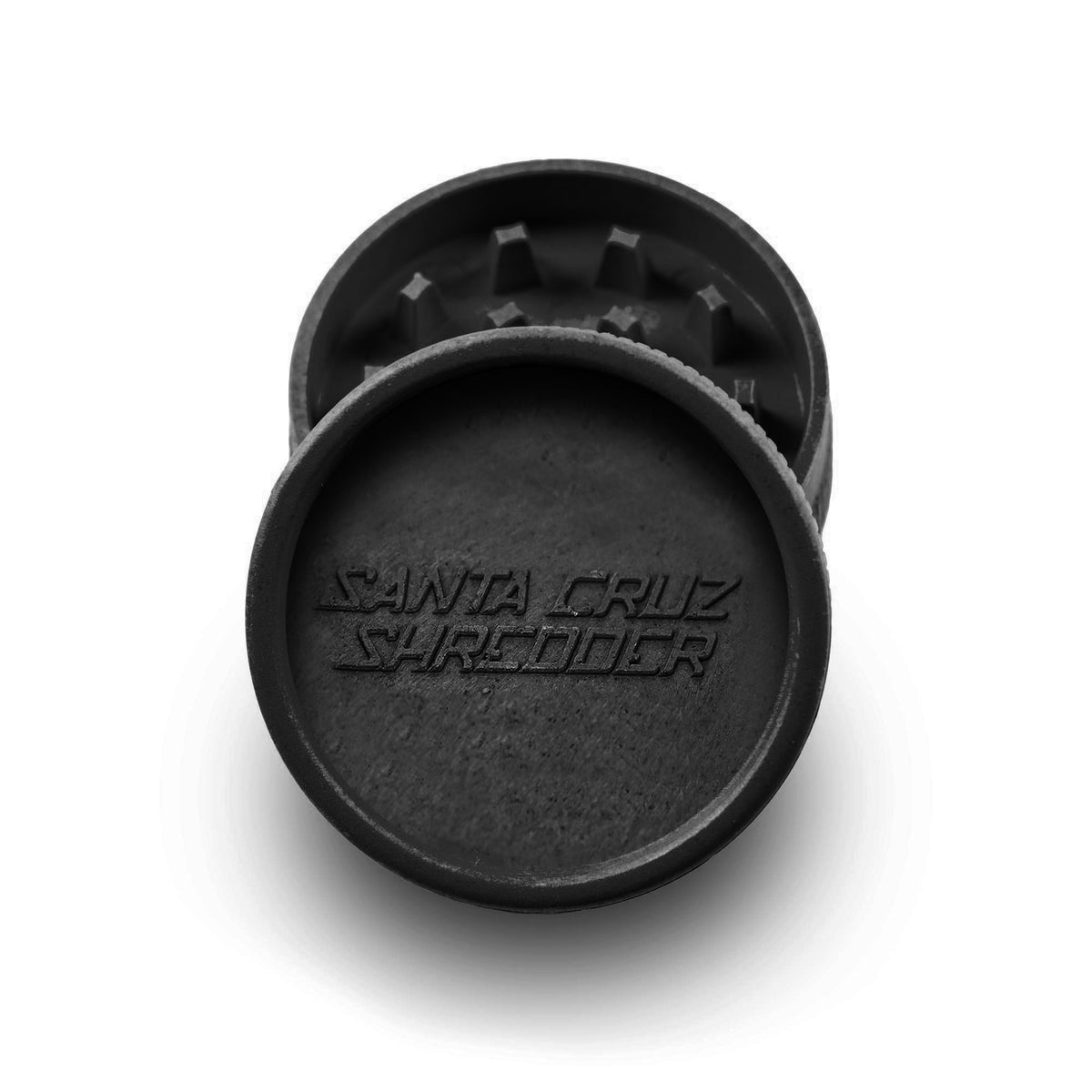 Hemp 2 Piece Large Herb Grinders with Rare Earth Magnets - Santa Cruz Shredder Retail