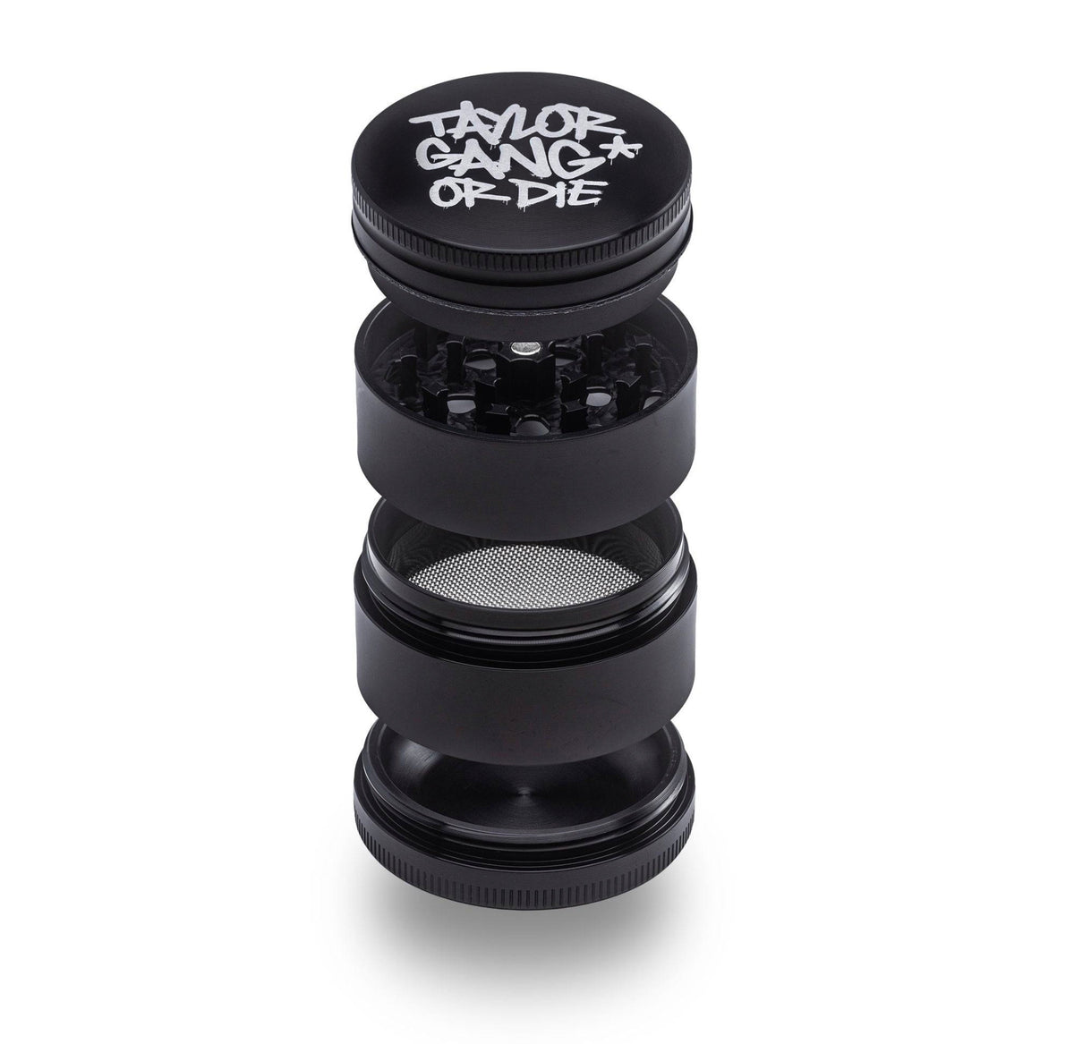 Aluminum 4 Piece Medium "TGOD" Grinders - Santa Cruz Shredder Retail
