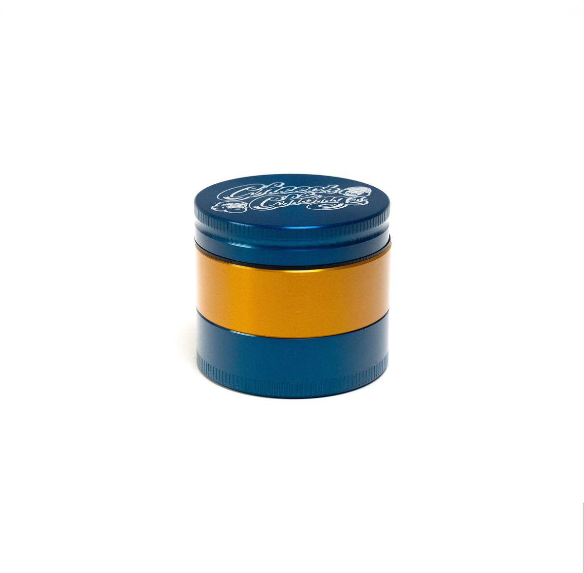 Cheech and Chongs Aluminum 3 Piece Medium Herb Grinders