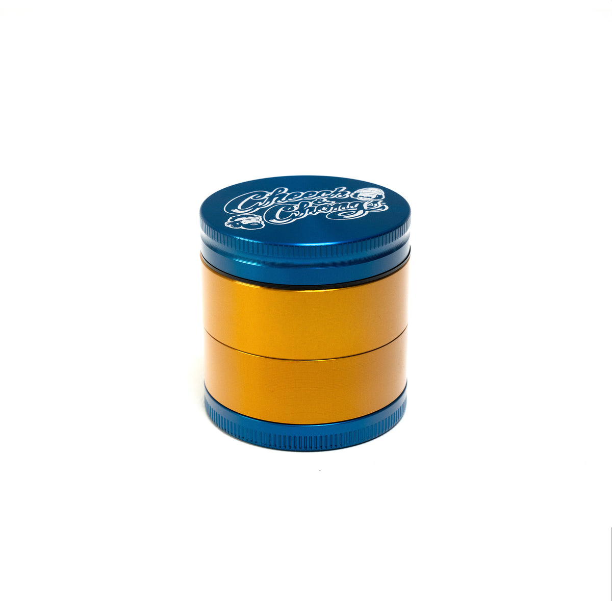 Cheech and Chongs Aluminum 4 Piece Medium Herb Grinders