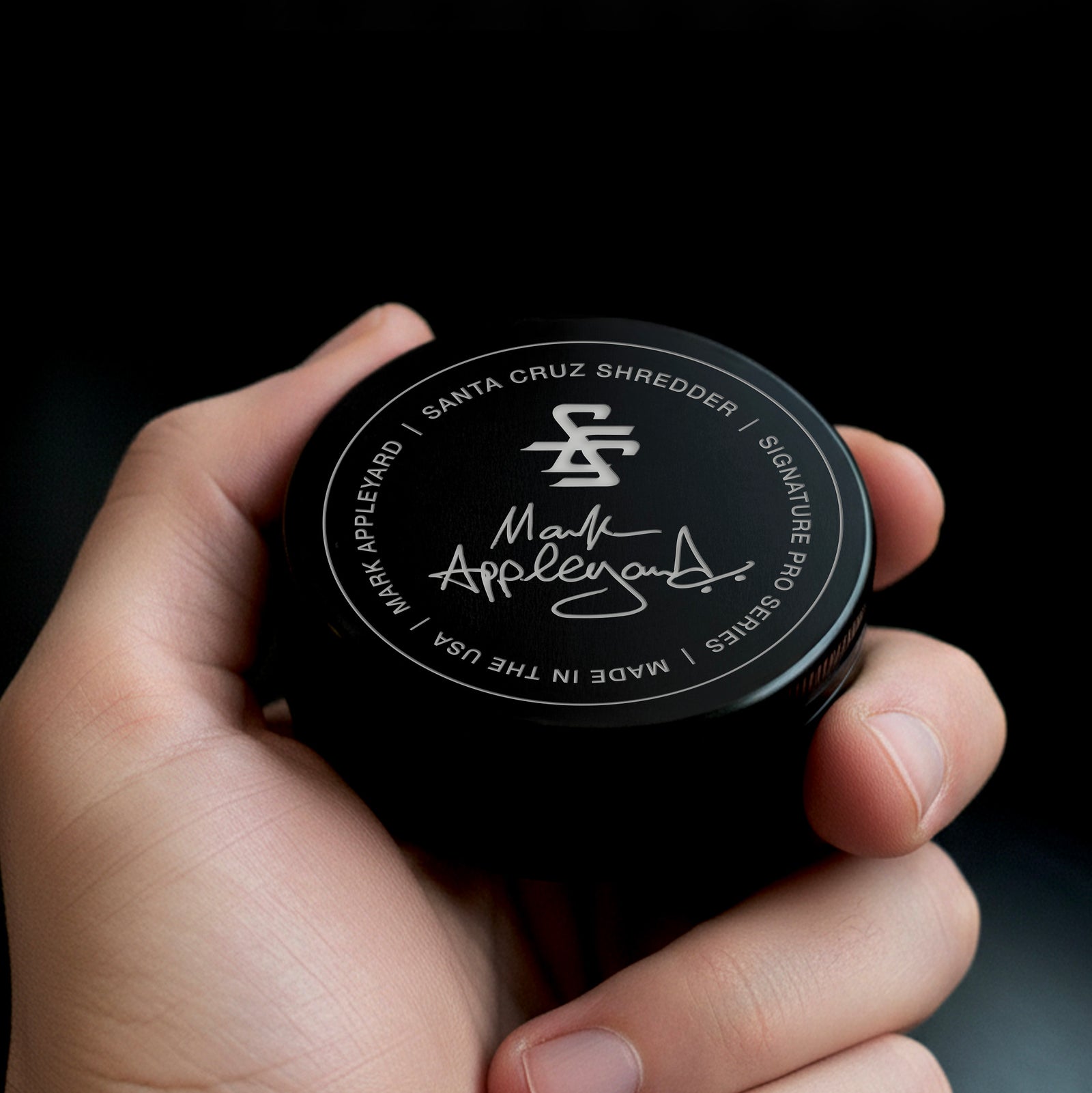 Aluminum 2 Piece Large Signature Series Herb Grinders - Santa Cruz Shredder Retail