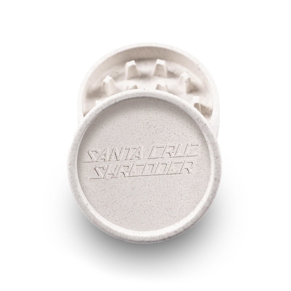 Hemp 2 Piece Large Herb Grinders with Rare Earth Magnets - Santa Cruz Shredder Retail