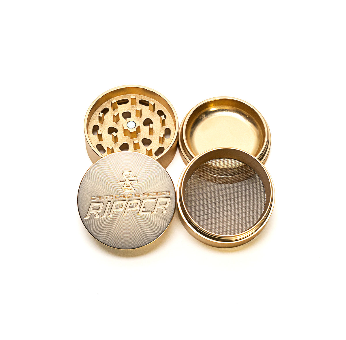 RIPPER 4 Piece Medium Herb Grinders