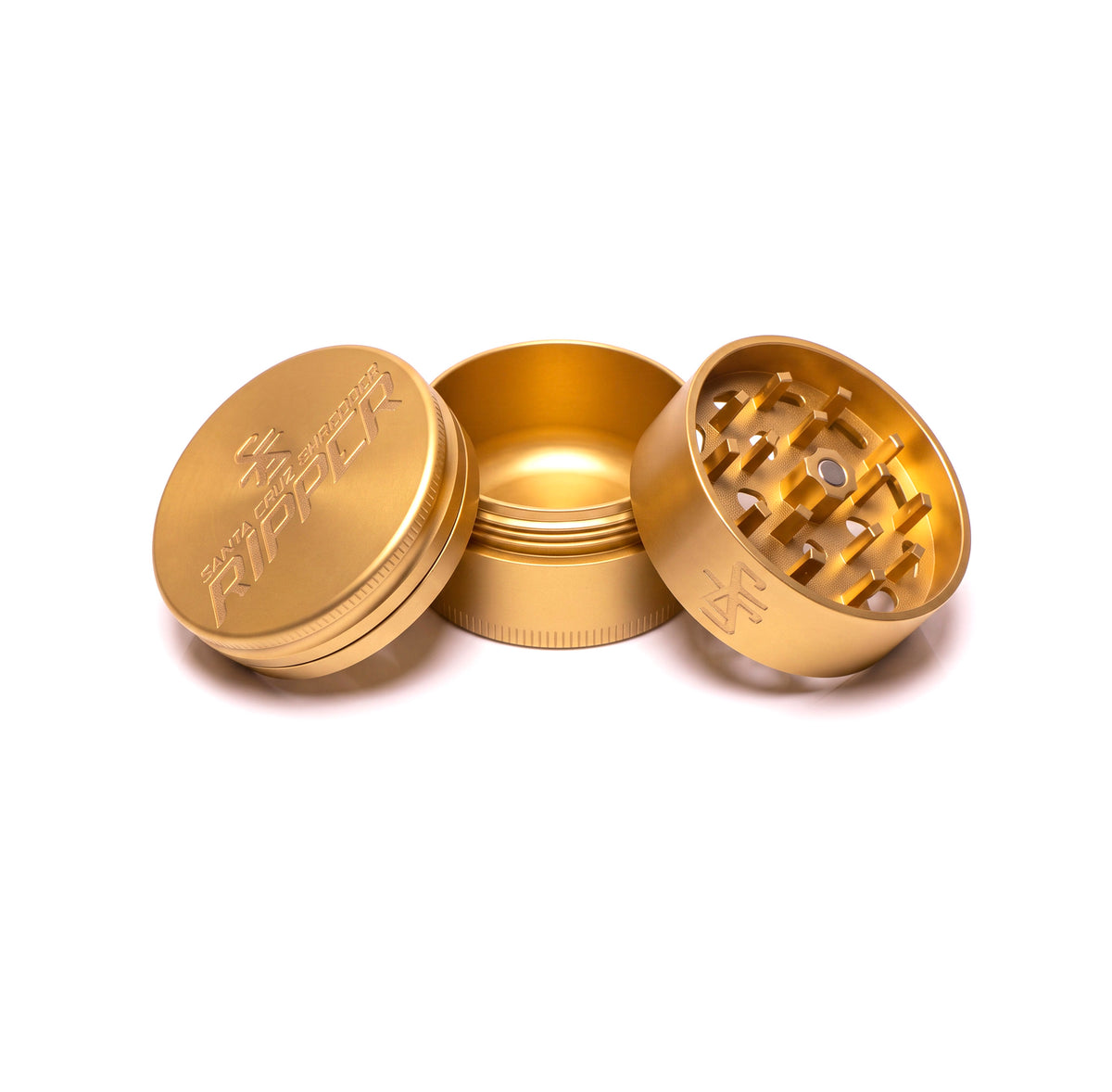 Ripper 3 Piece Alloy Medium Herb Grinders