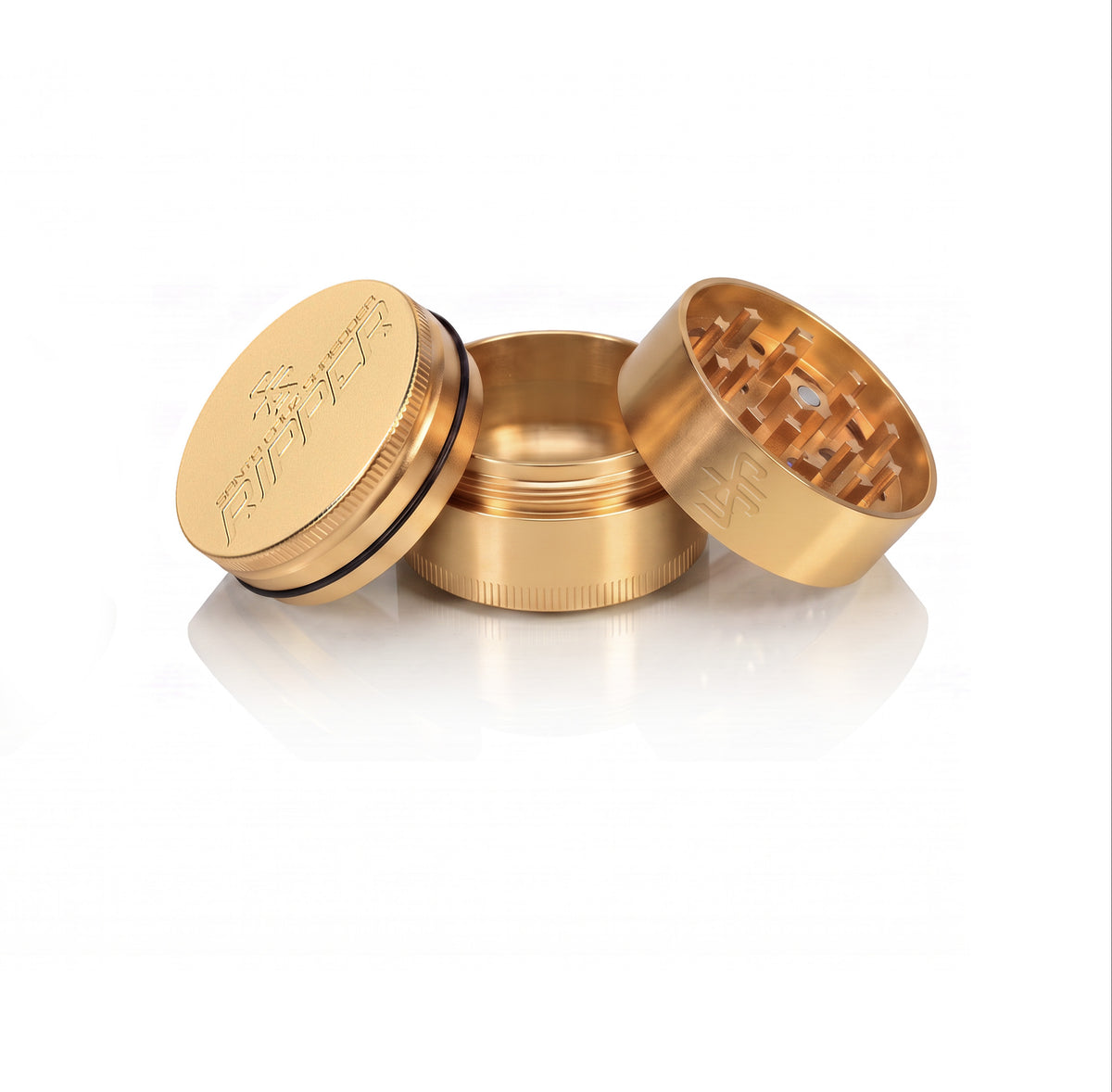 Ripper 3 Piece Alloy Medium Herb Grinders