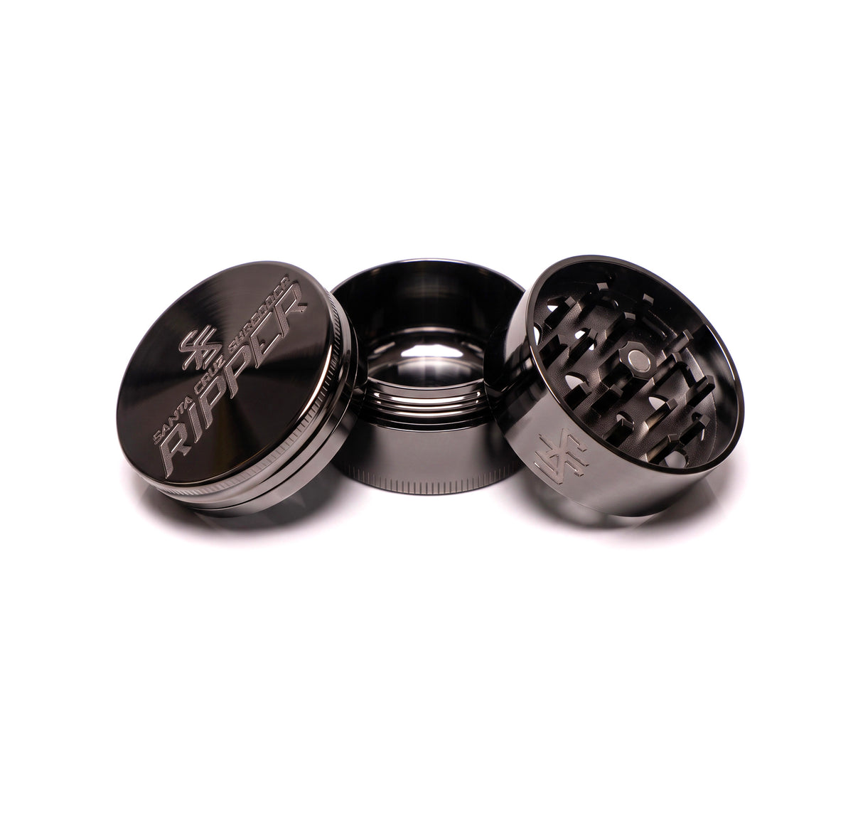 Ripper 3 Piece Alloy Medium Herb Grinders