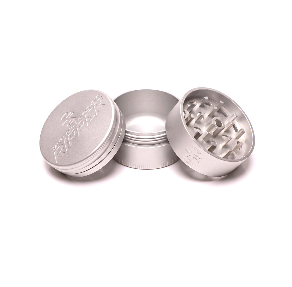Ripper 3 Piece Alloy Medium Herb Grinders