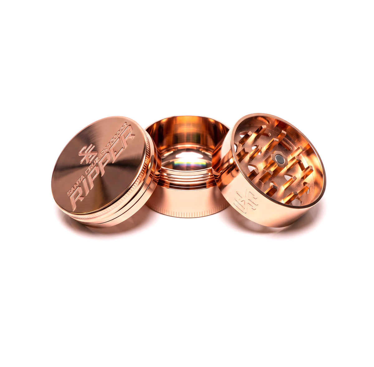 Ripper 3 Piece Alloy Medium Herb Grinders