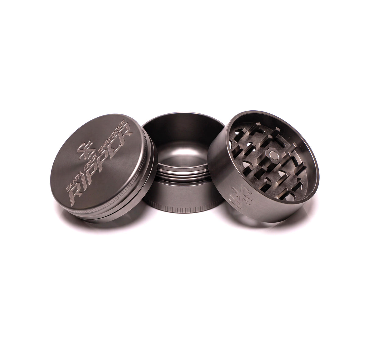 Ripper 3 Piece Alloy Medium Herb Grinders