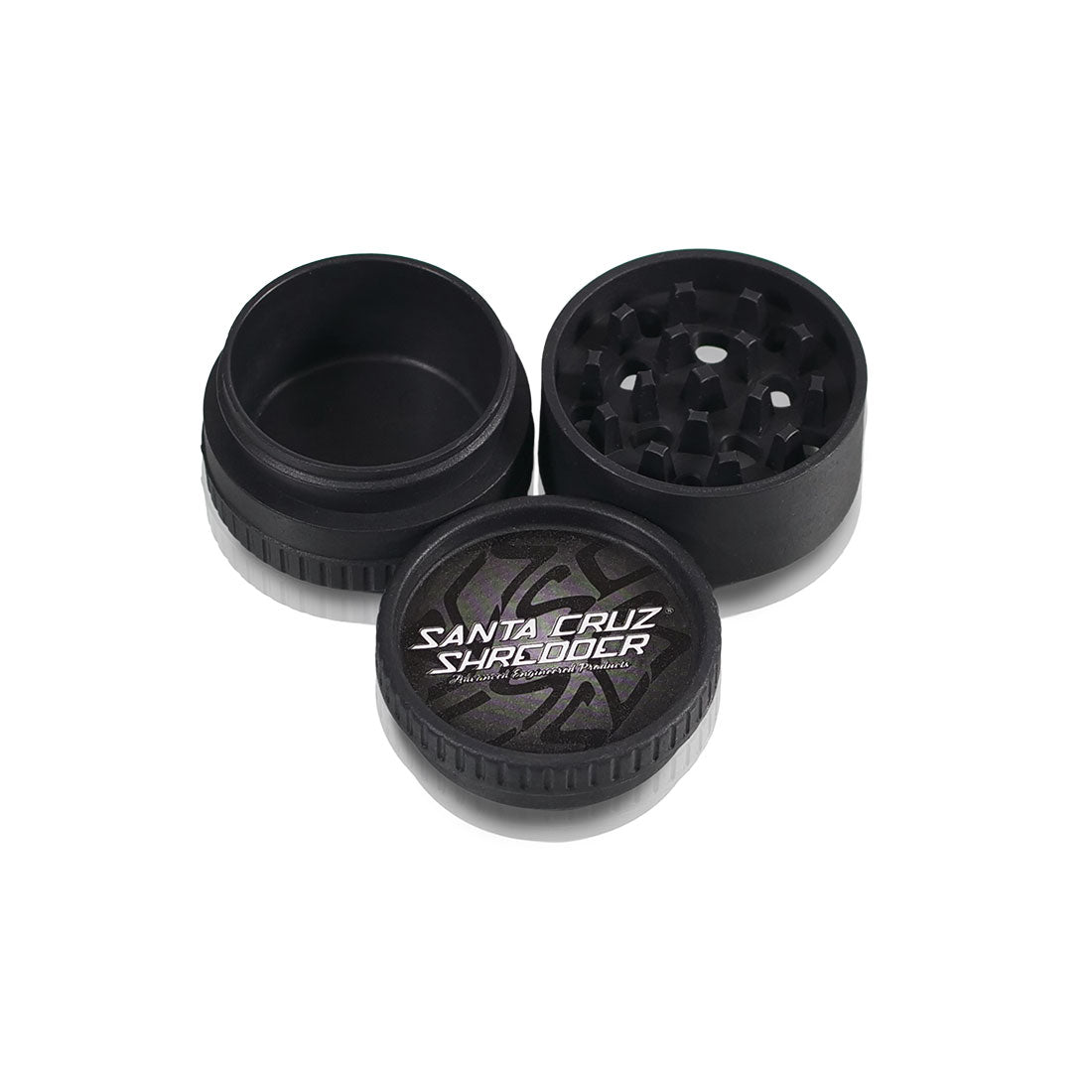 Hemp 3 Piece Herb Grinders - Santa Cruz Shredder Retail