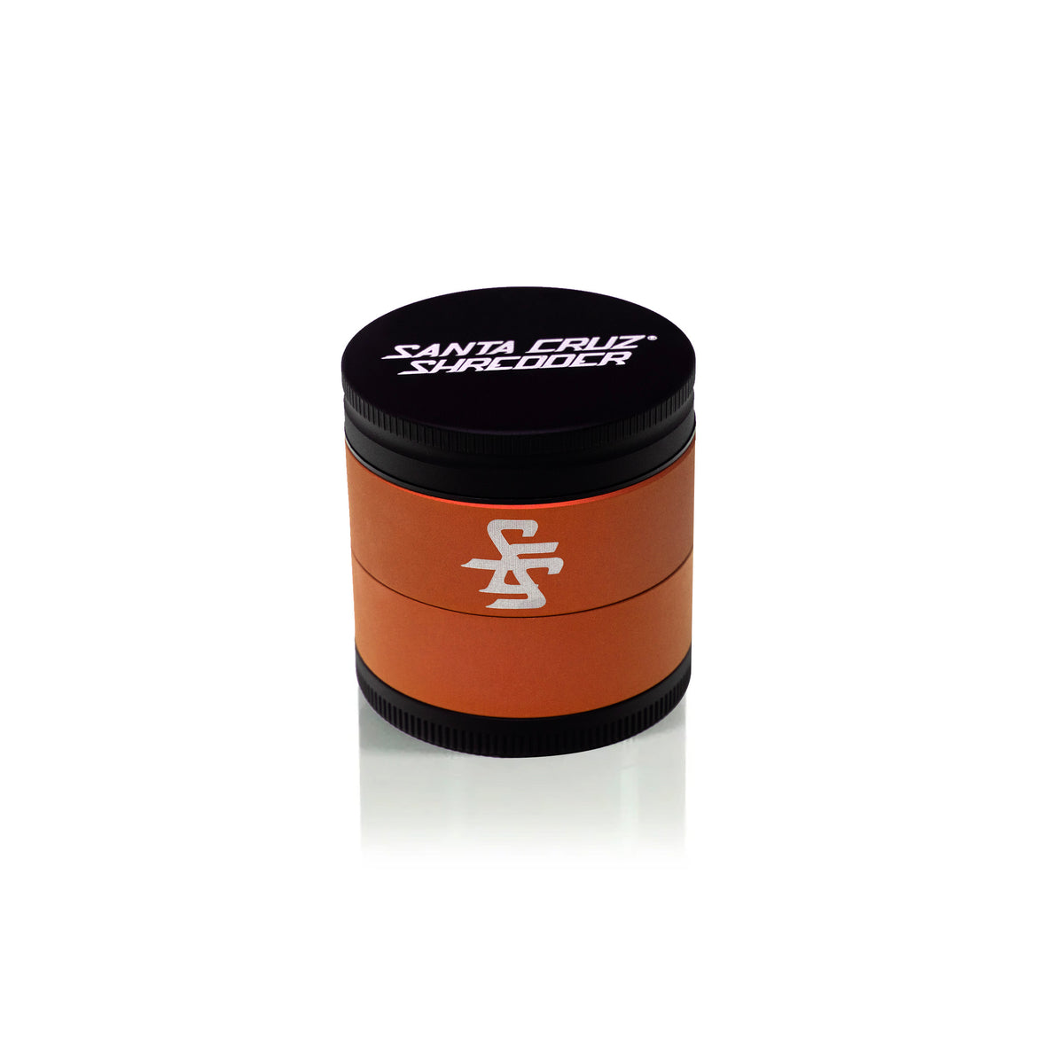 Aluminum 4 Piece SPLIT-SERIES Medium Herb Grinders - Santa Cruz Shredder Retail