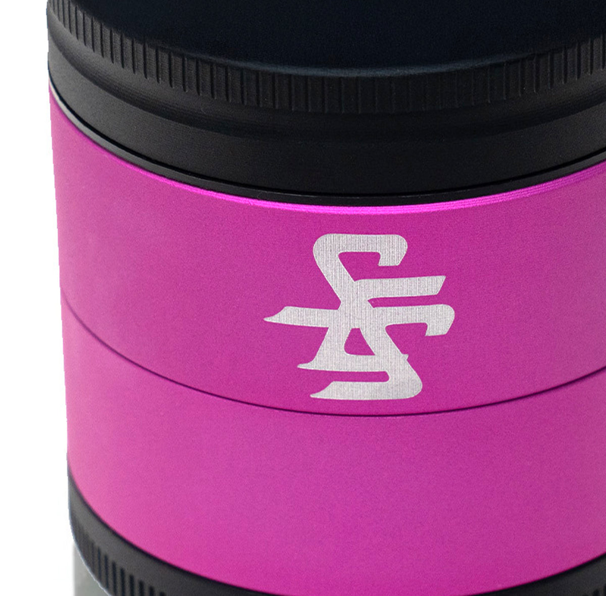 Aluminum 4 Piece SPLIT-SERIES Medium Herb Grinders - Santa Cruz Shredder Retail