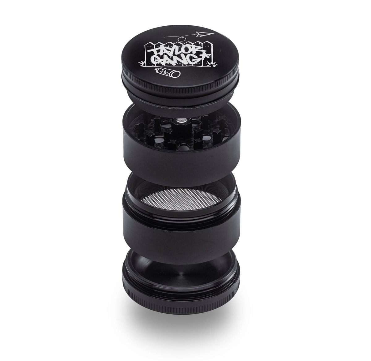 Aluminum 4 Piece Medium "TGOD" Grinders - Santa Cruz Shredder Retail