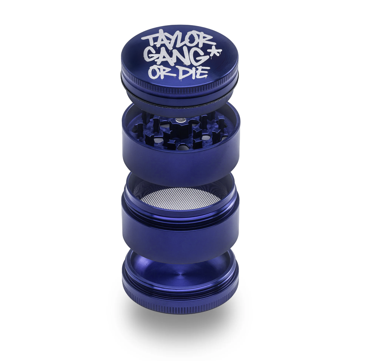 Aluminum 4 Piece Medium "TGOD" Grinders - Santa Cruz Shredder Retail