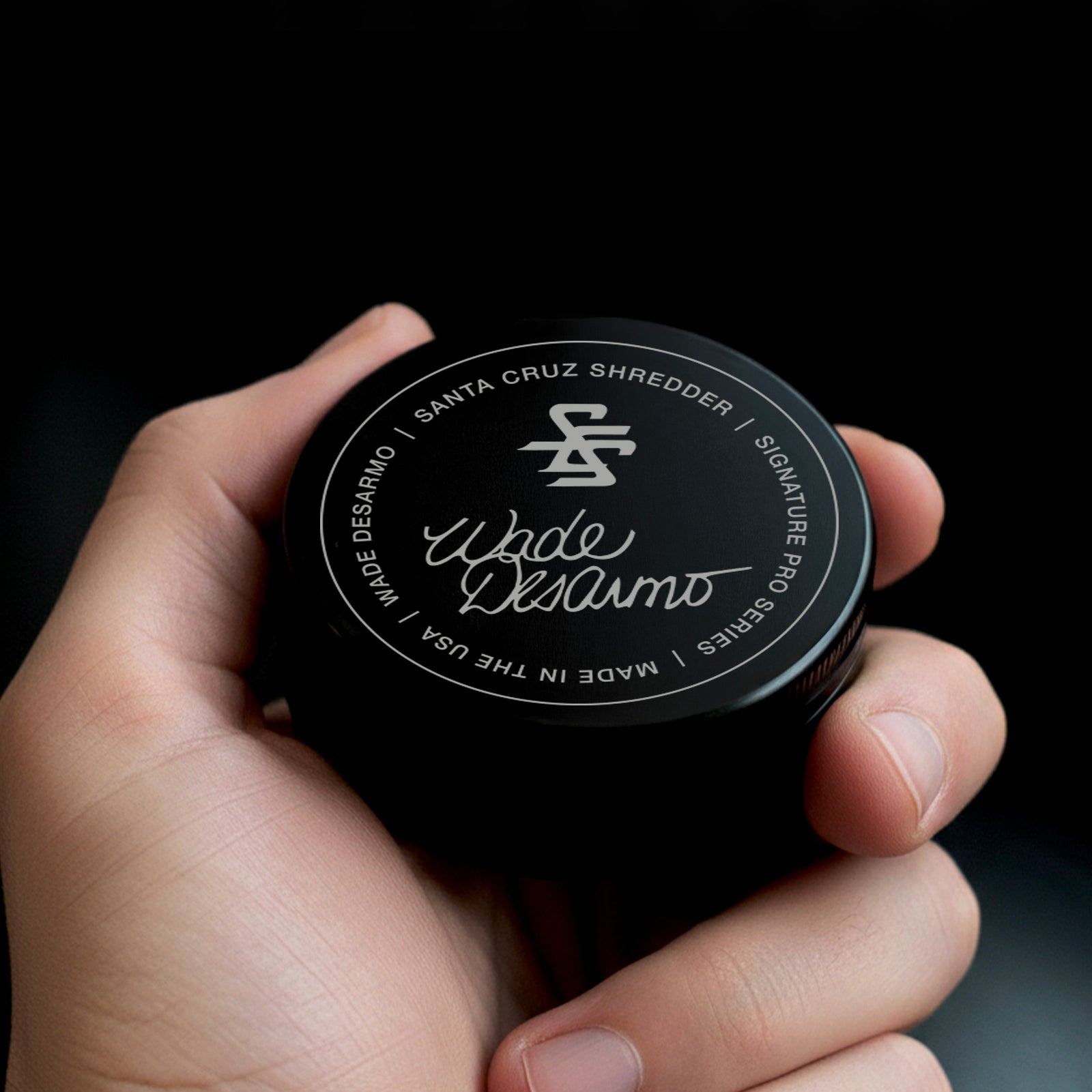 Aluminum 2 Piece Large Signature Series Herb Grinders - Santa Cruz Shredder Retail