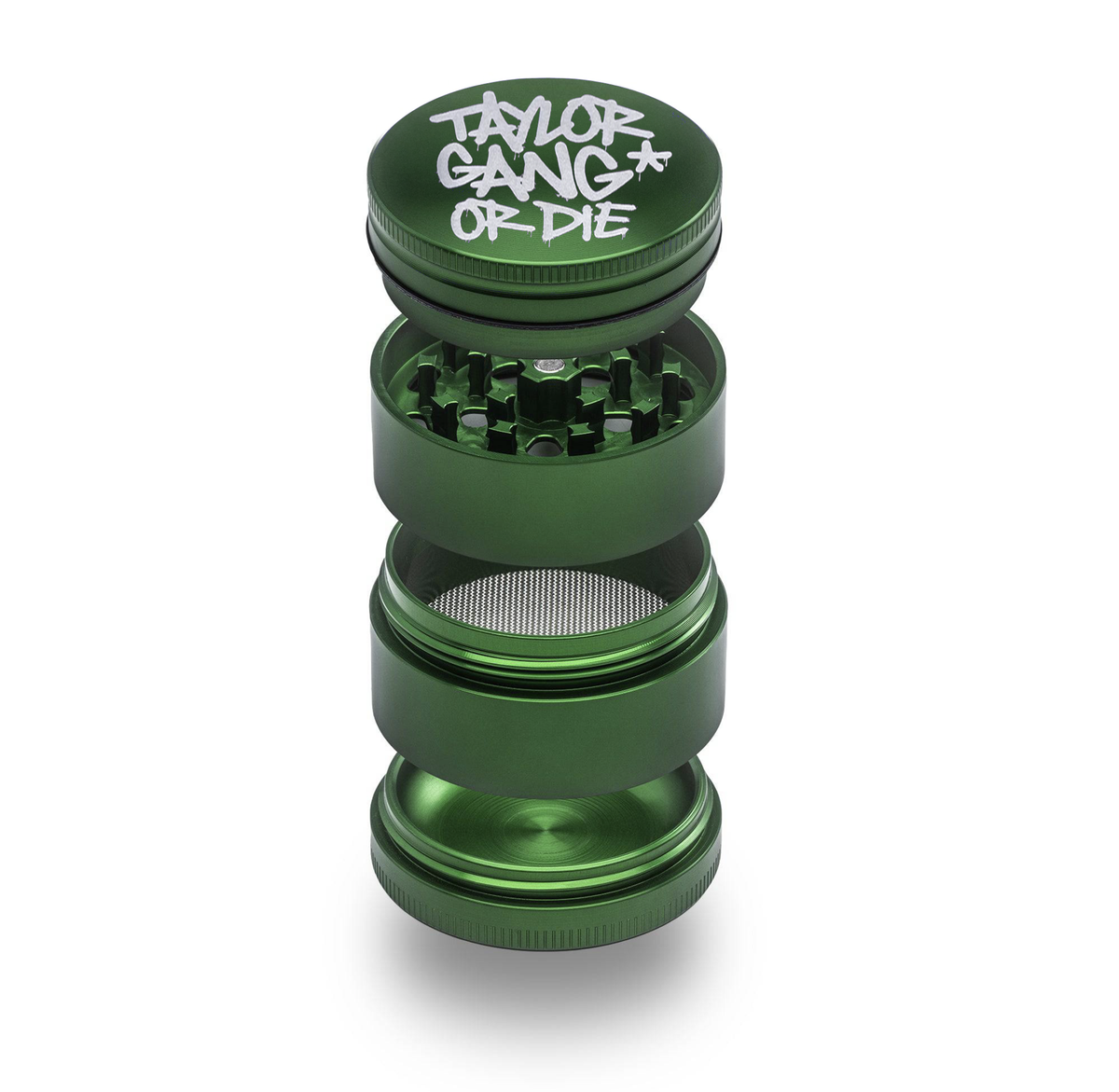 Aluminum 4 Piece Medium "TGOD" Grinders - Santa Cruz Shredder Retail