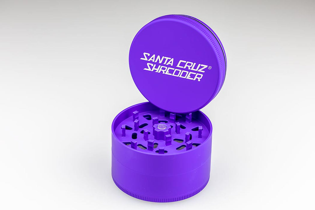 Large 3 Piece Shredder - Purple