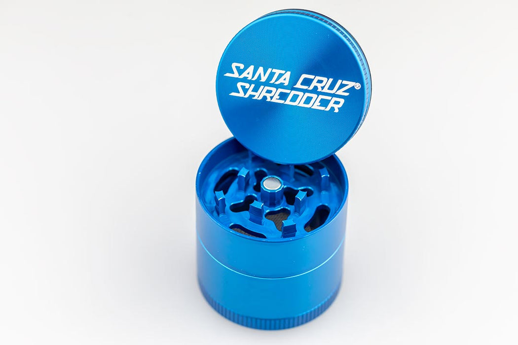 Small 4-piece Blue Shredder