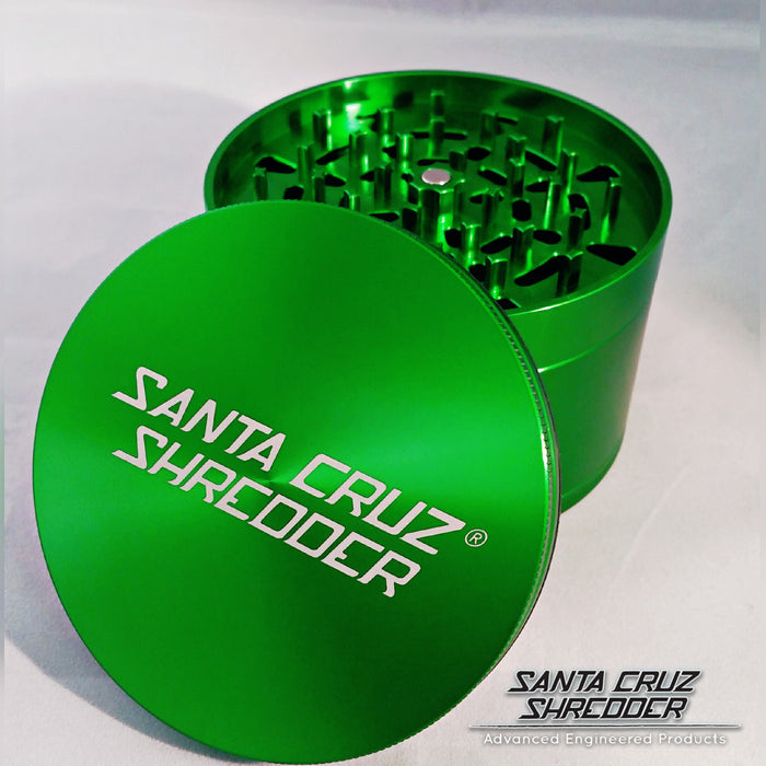 Jumbo 4-piece Green Shredder