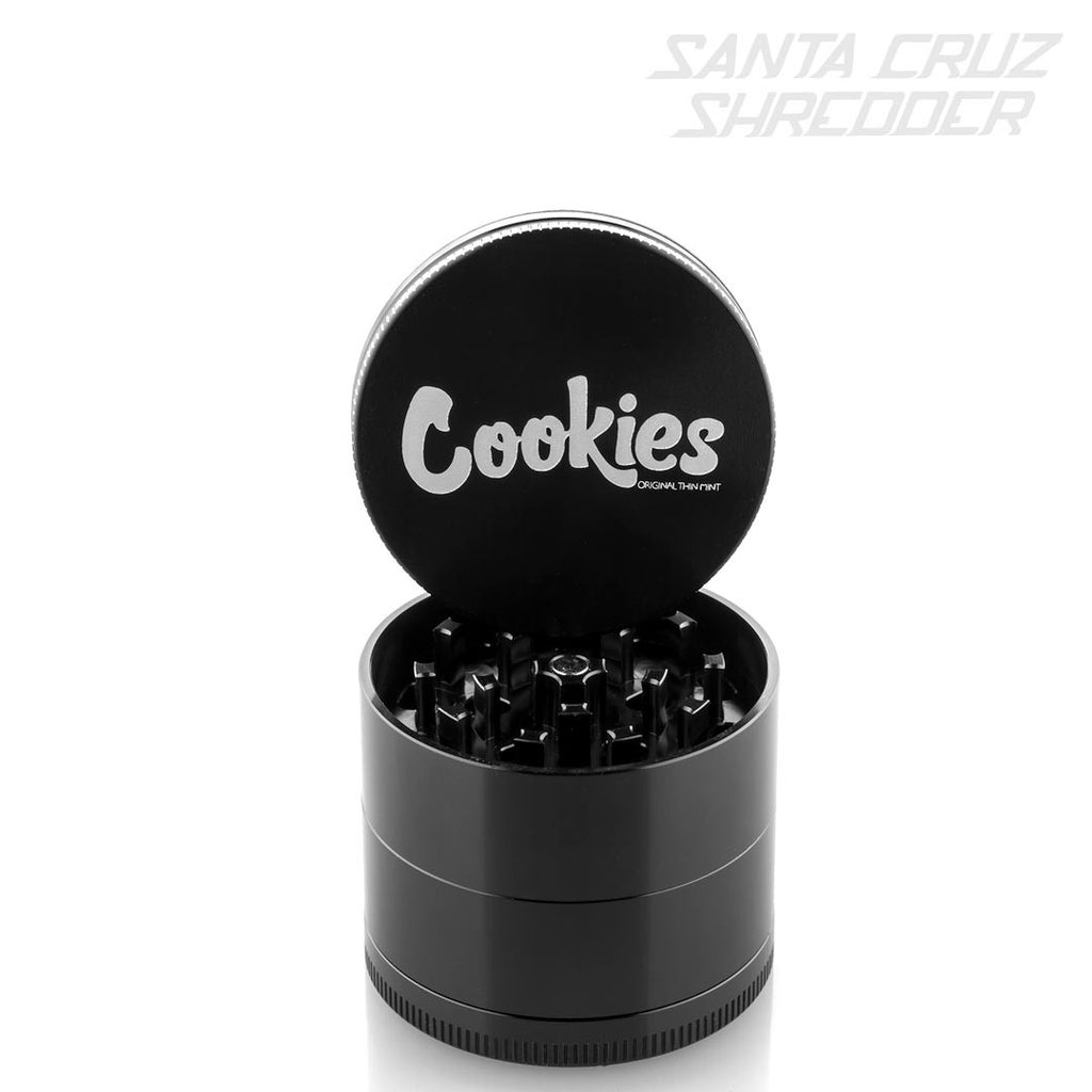 Medium 4 Piece Black Cookies Shredder Santa Cruz Shredder