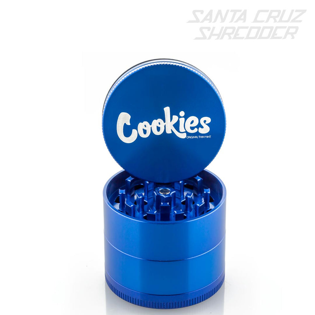 Medium 4 Piece Blue Cookies Shredder Santa Cruz Shredder