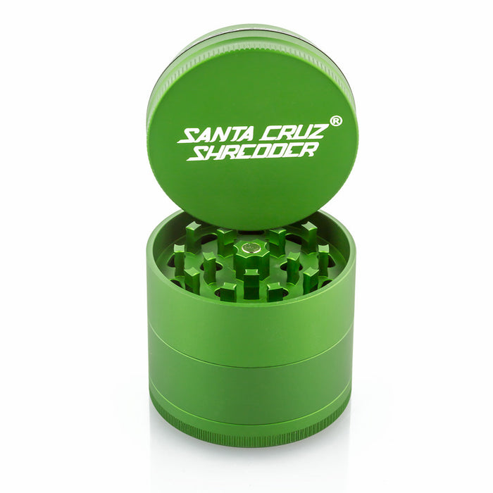 Medium 4 - Piece Green Shredder